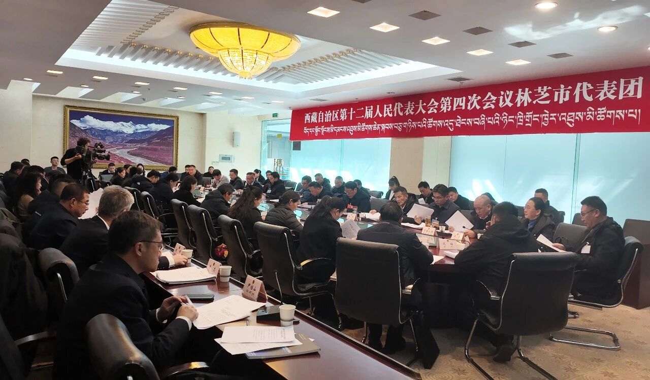 自治区十二届人大四次会议林芝市代表团召开第一次会议