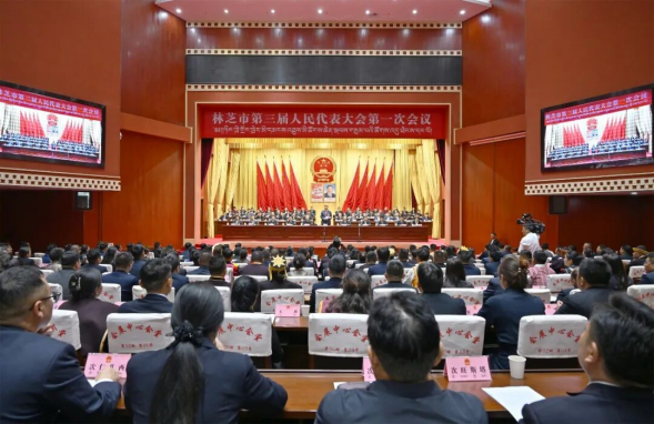 林芝市第三届人民代表大会第一次会议闭幕