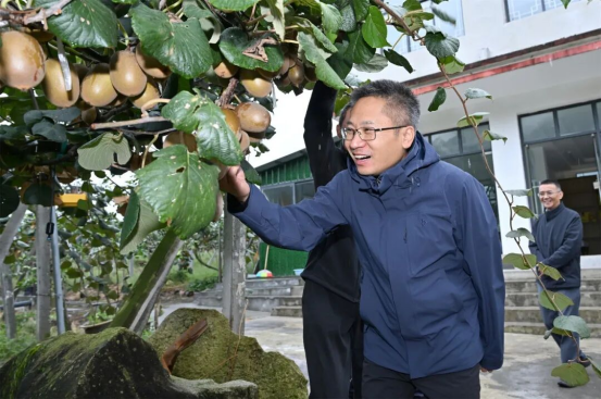 尹李峰在波密、察隅、墨脱调研